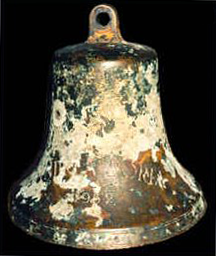 Andrea Doria stern ship's bell.