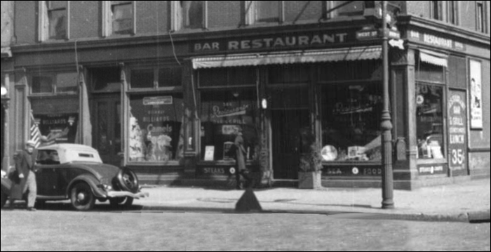 The Keller stores in 1940.